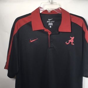 Nike Dry Fit Alabama Crimson Tide Polo